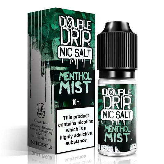 Menthol Mist Nic Salt E-liquid by Double Drip