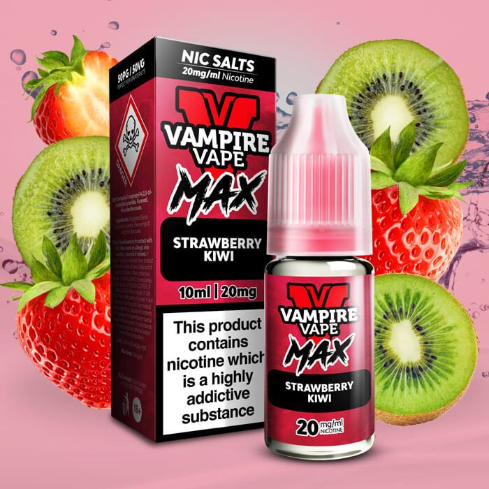 Strawberry & Kiwi E-liquid by Vampire Vape