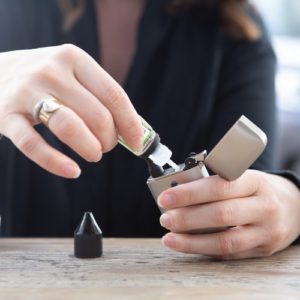 How does vaping help to cope with pain, depression, and anxiety?