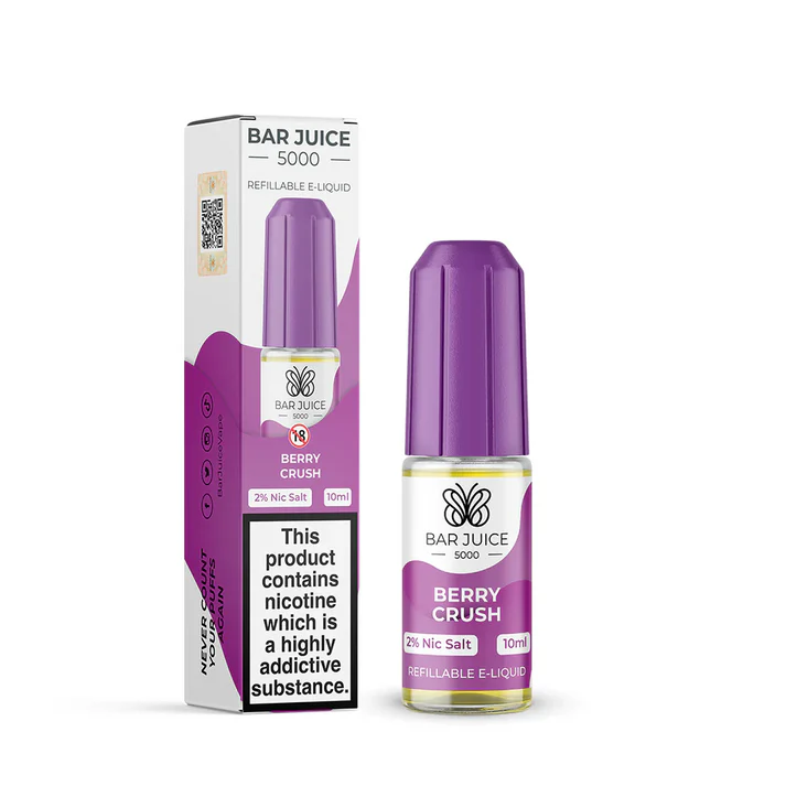 10ml Nic Salt E-liquid By Bar Juice 5000