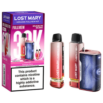 Lost Mary Nera 30K Fullview Vape Kit
