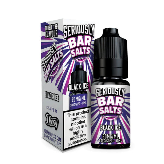 10ml Nic Salt E-liquid by Doozy Seriously Bar Salts
