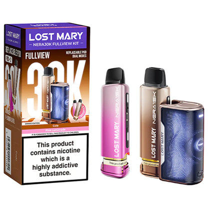 Lost Mary Nera 30K Fullview Vape Kit