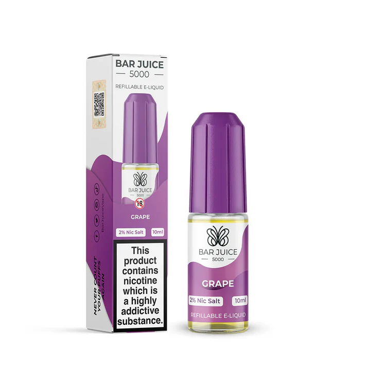 10ml Nic Salt E-liquid By Bar Juice 5000