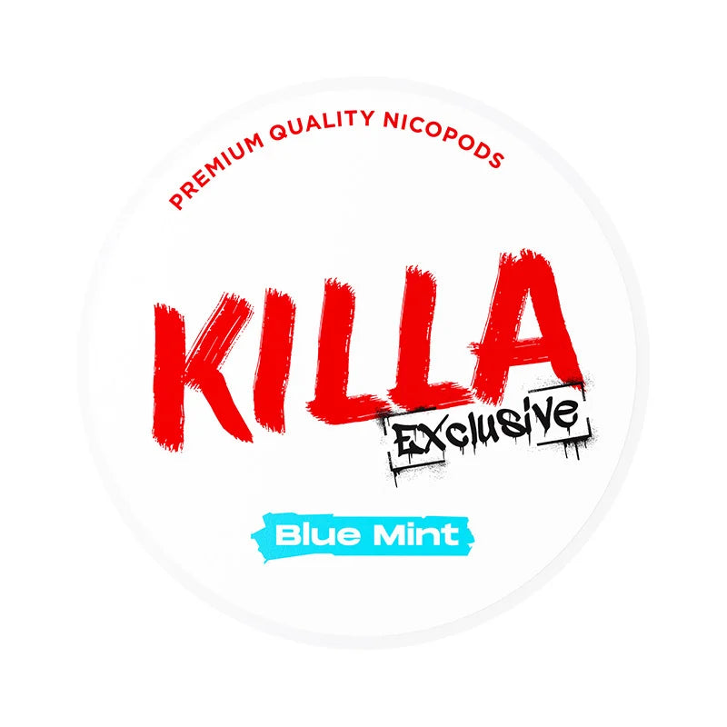 Killa Exclusive Blue Mint Nicotine Pouches