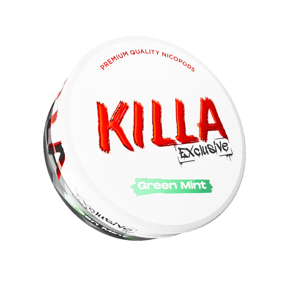 Killa Green Mint Nicotine Pouches