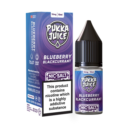 10ml Nic Salt E-liquid by Pukka Juice