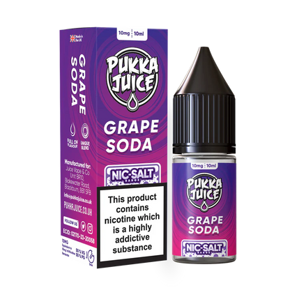10ml Nic Salt E-liquid by Pukka Juice