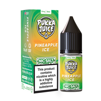 10ml Nic Salt E-liquid by Pukka Juice