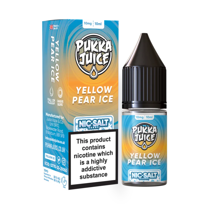 10ml Nic Salt E-liquid by Pukka Juice