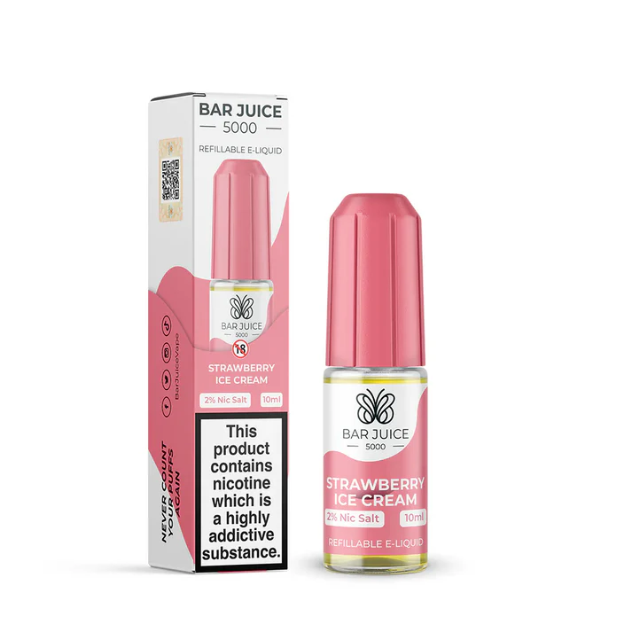 10ml Nic Salt E-liquid By Bar Juice 5000