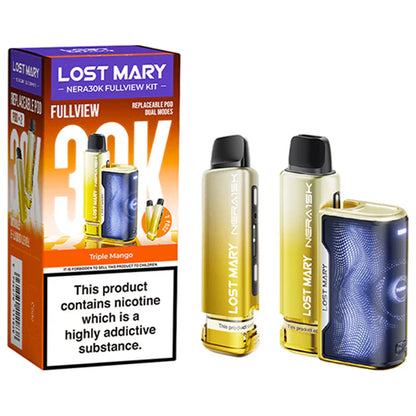 Lost Mary Nera 30K Fullview Vape Kit