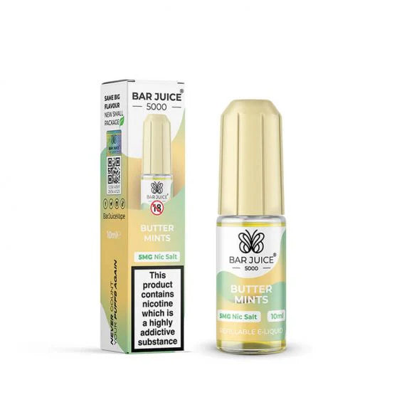 10ml Nic Salt E-liquid By Bar Juice 5000