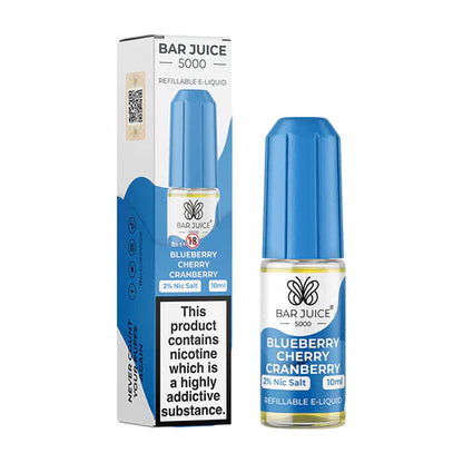 10ml Nic Salt E-liquid By Bar Juice 5000