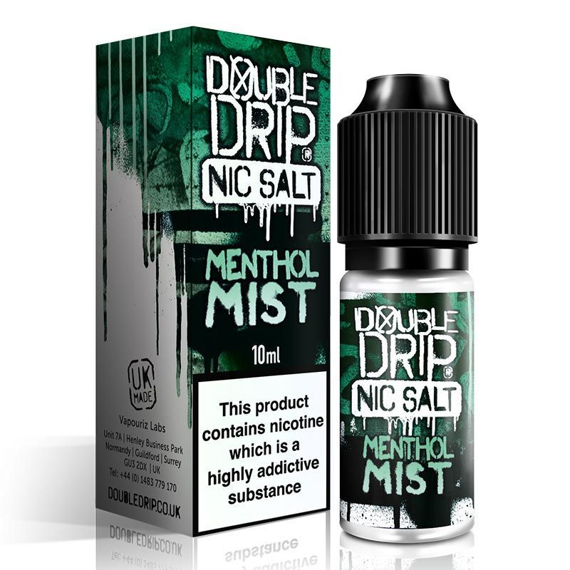 Menthol Mist Nic Salt E-liquid by Double Drip