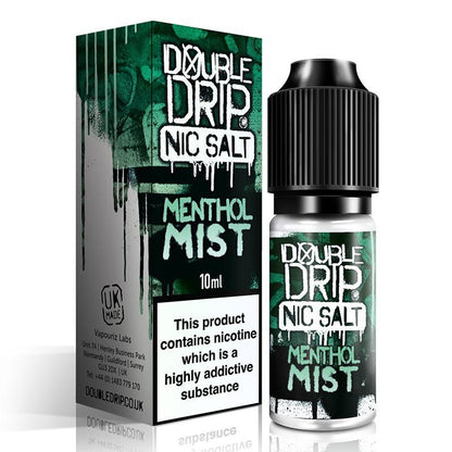 Menthol Mist Nic Salt E-liquid by Double Drip