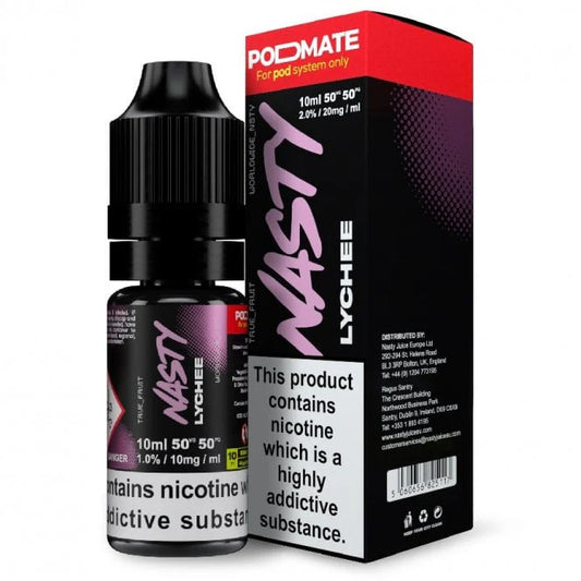 10ml Nic Salt E-Liquid by Nasty Juice Podmate
