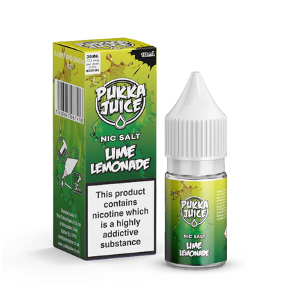 10ml Nic Salt E-liquid by Pukka Juice