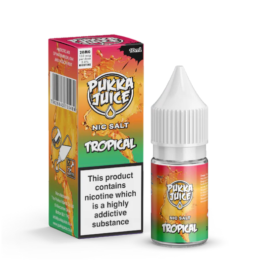10ml Nic Salt E-liquid by Pukka Juice