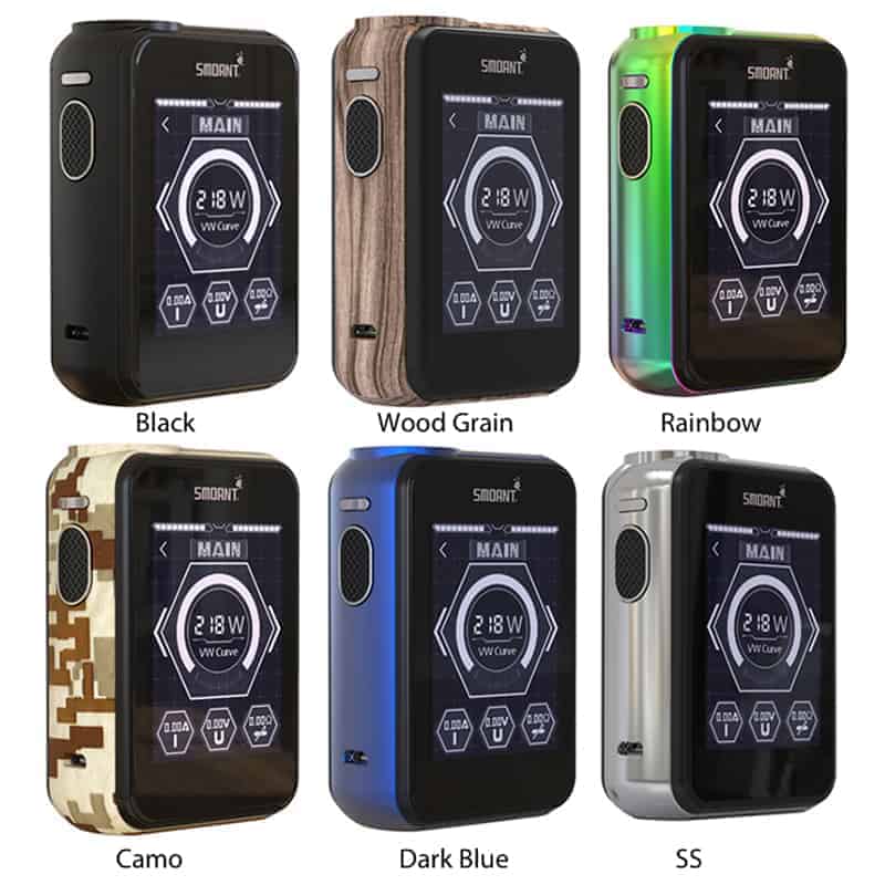 Touch Screen Box Mod Smoant Charon TS 218 Touch Screen Box Mod – Next Day Vapes