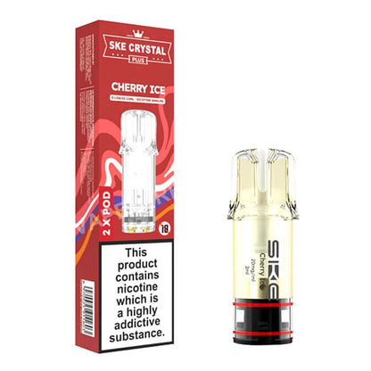 SKE CRYSTAL PLUS CHERRY ICE PREFILLED POD (2 Pack)
