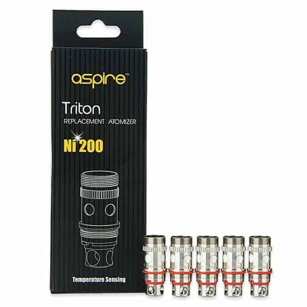 Product Image Of Aspire Triton Ni200 Coil Head 5 Pack