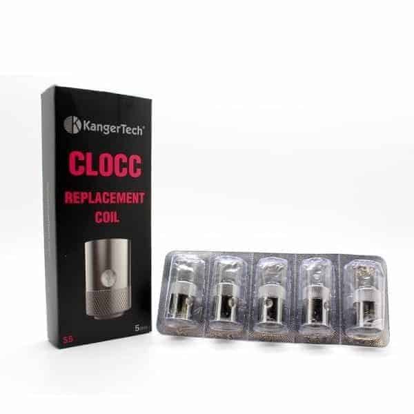 Product Image Of Kanger Clocc 0.5 Ohm Replacement Atomiser Heads (5 Pack)