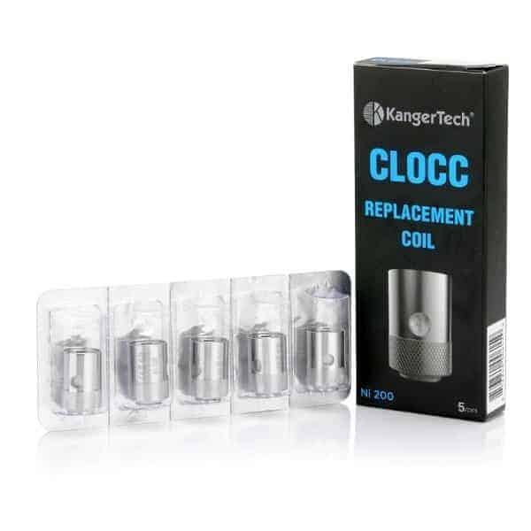 Product Image Of Kanger Clocc 0.15 Ohm Ni200 Replacement Atomiser Heads (5 Pack)