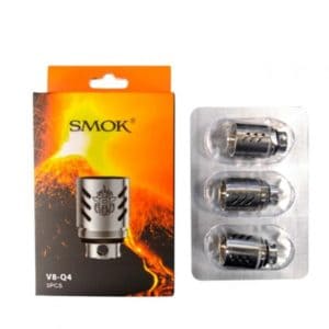 Product Image of SMOK TFV8 V8-Q4 0.15 ATOMIZER COILS (3 PACK)