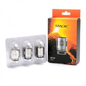 Product Image of SMOK TFV8 V8-T6 Sextuple 0.2ohm Replacement Coils 3 Pack