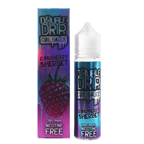 Product Image Of Raspberry Sherbet 50Ml Shortfill E-Liquid By Double Drip