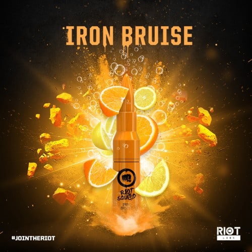 Product Image Of Iron Bruise 50Ml Shortfill E-Liquid By Riot Squad