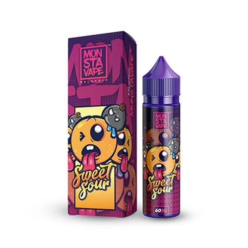 Product Image Of Sweet Sour (With Mint) 50Ml Shortfill E-Liquid By Monsta Vape