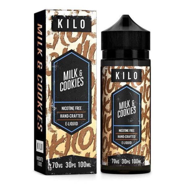 Product Image Of Milk &Amp; Cookies 100Ml Shortfill E-Liquid By Kilo