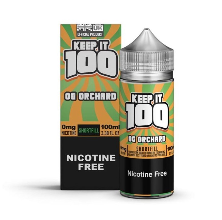 Product Image Of Og Orchard (Peachy Punch) 100Ml Shortfill E-Liquid By Keep It 100