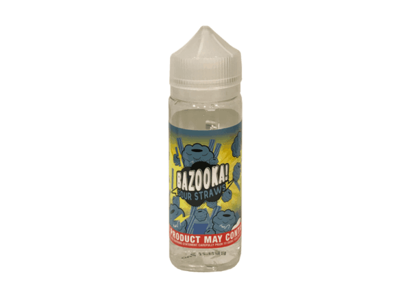Bazooka – Sour Straws E-Liquid – Blue Raspberry 100Ml