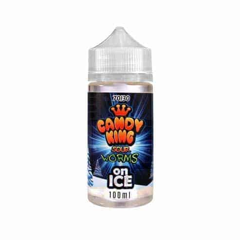 Product Image Of Sour Worms Ice 100Ml Shortfill E-Liquid By Candy King