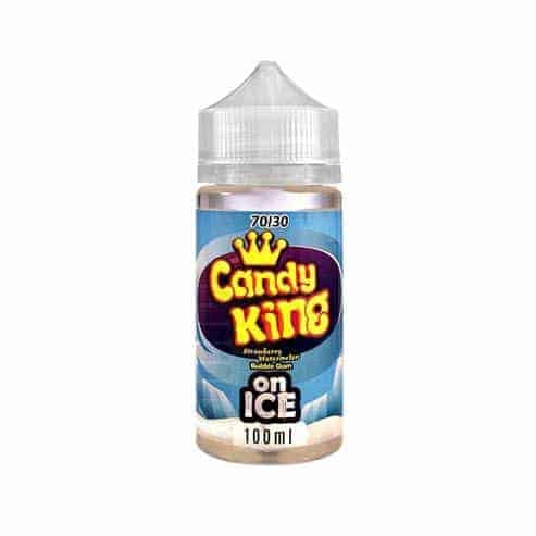 Product Image Of Strawberry Watermelon Bubblegum Ice 100Ml Shortfill E-Liquid By Candy King