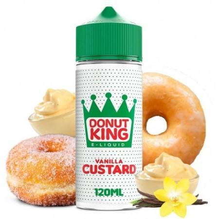 Product Image Of Vanilla Custard 100Ml Shortfill E-Liquid By Donut King