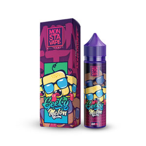 Product Image of Geeky Melon (With Mint) 50ml Shortfill E-liquid by Monsta Vape