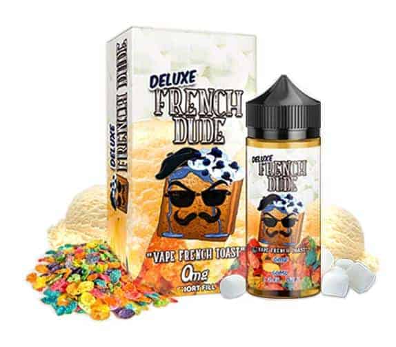 Product Image Of French Dude Deluxe 100Ml Shortfill E-Liquid By Vape Breakfast Classics