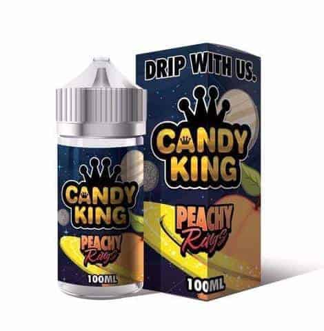 Product Image Of Peachy Rings 100Ml Shortfill E-Liquid By Candy King