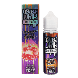 Strawberry Laces and Sherbet – Double Drip Coil Sauce E liquid