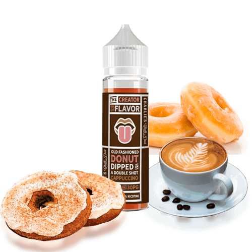 Product Image Of Donut Capuccino 50Ml E-Liquid By Charlie'S Chalk Dust