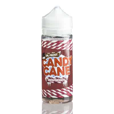 Product Image Of Candy Cane Raspberry 100Ml Shortfill E-Liquid By Dr Frost