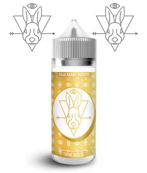 Product Image Of Creme Brulee 100Ml Shortfill E-Liquid By Dead Rabbit Society