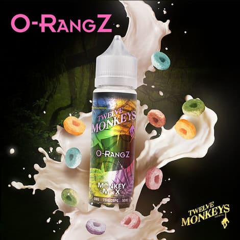 12 Monkeys – O Rangz E-Liquid Shortfill
