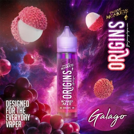 Product Image Of Galago 50Ml Shortfill E-Liquid By Twelve Monkeys Origins