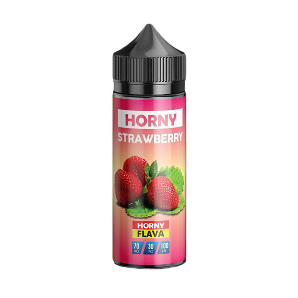 Horny Flava – Horny Strawberry 100Ml Limited Edition