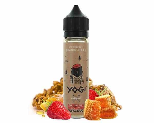 Product Image Of Strawberry Granola Bar 50Ml Shortfill E-Liquid By Yogi